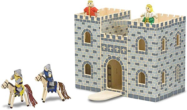 Melissa & doug deals folding medieval castle