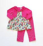 Globaltex Minibamba girl's 2 piece set 2-4T